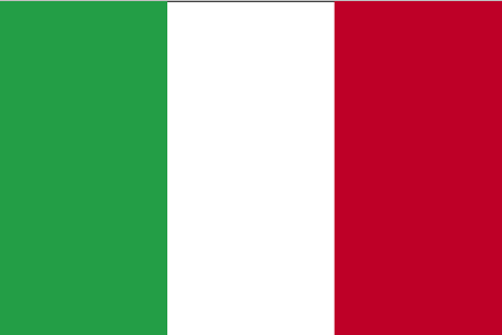 italy flag. The Italian flag: three equal