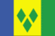 Saint Vincentian or Vincentian Flag