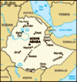 map of Ethiopia