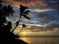 Sunset Wallpaper, Coral Coast, Fiji