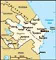 map of Azerbaijan