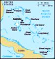 map of Bahamas