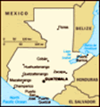 map of Guatemala
