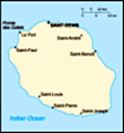map of Reunion
