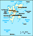 map of Svalbard