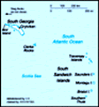 South Georgia and the South Sandwich Islands map